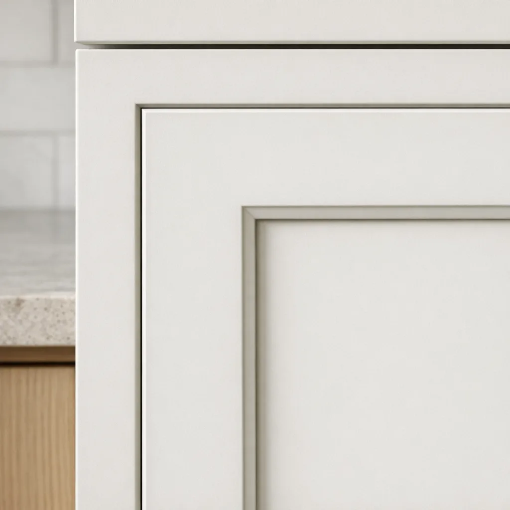 Panneau MDF avec finition peinte