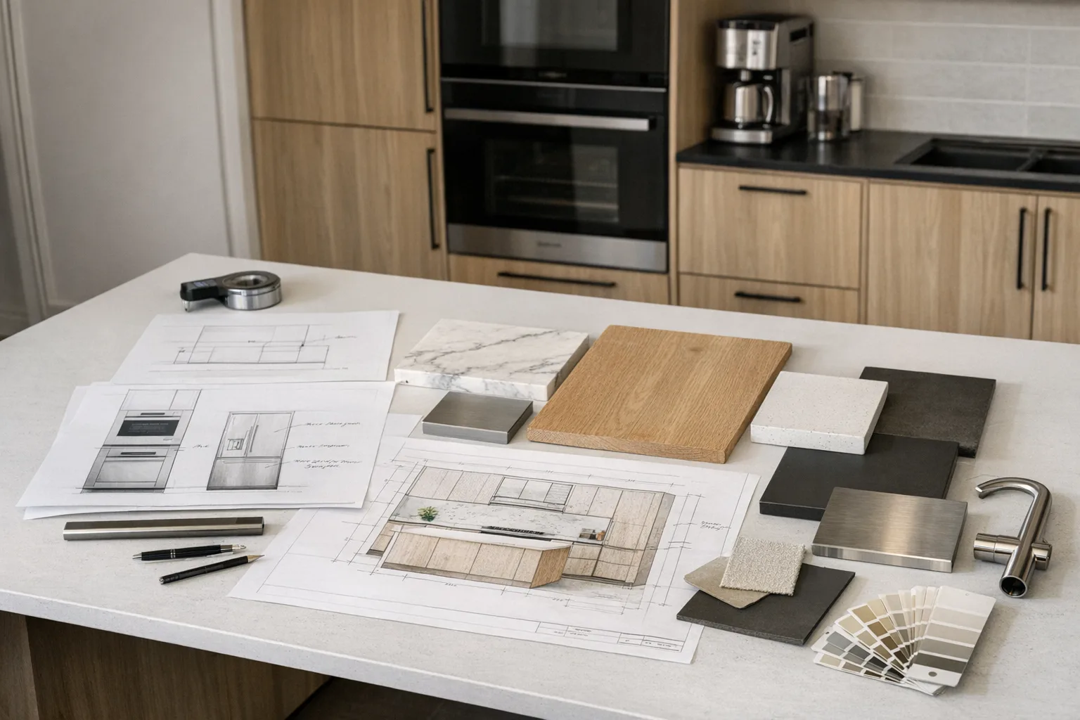 Planification d'une rénovation de cuisine