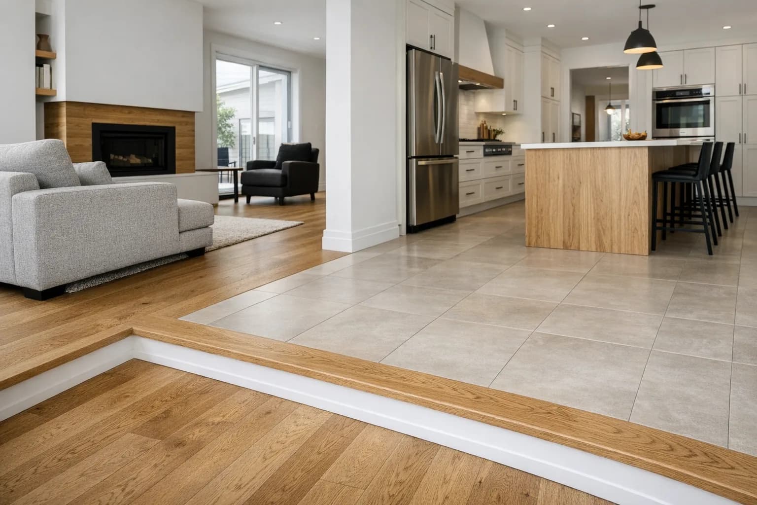 Rénovation de plancher intégrée à un projet résidentiel