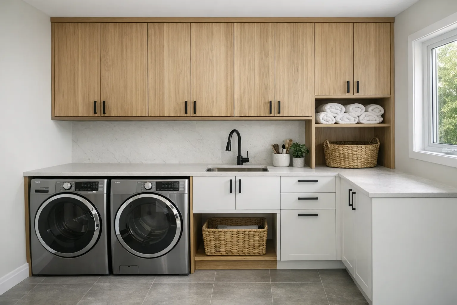 Projet salle de lavage sur mesure sur la Rive-Sud