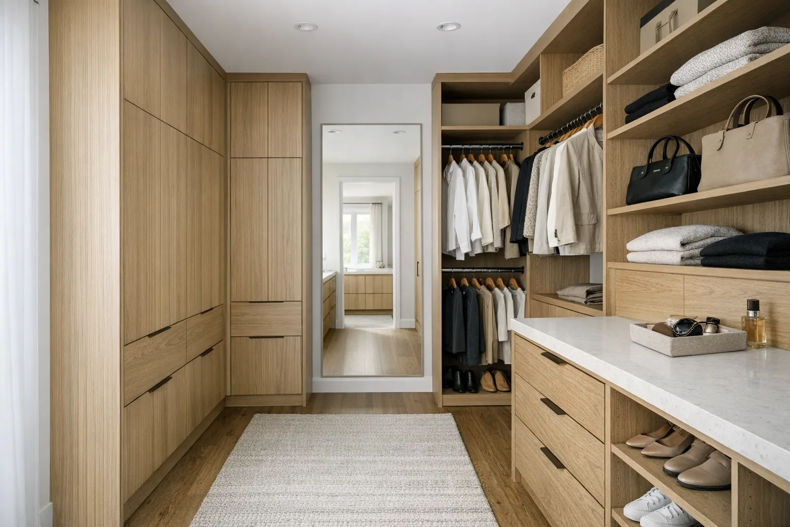 Projet walk-in sur mesure à Laval