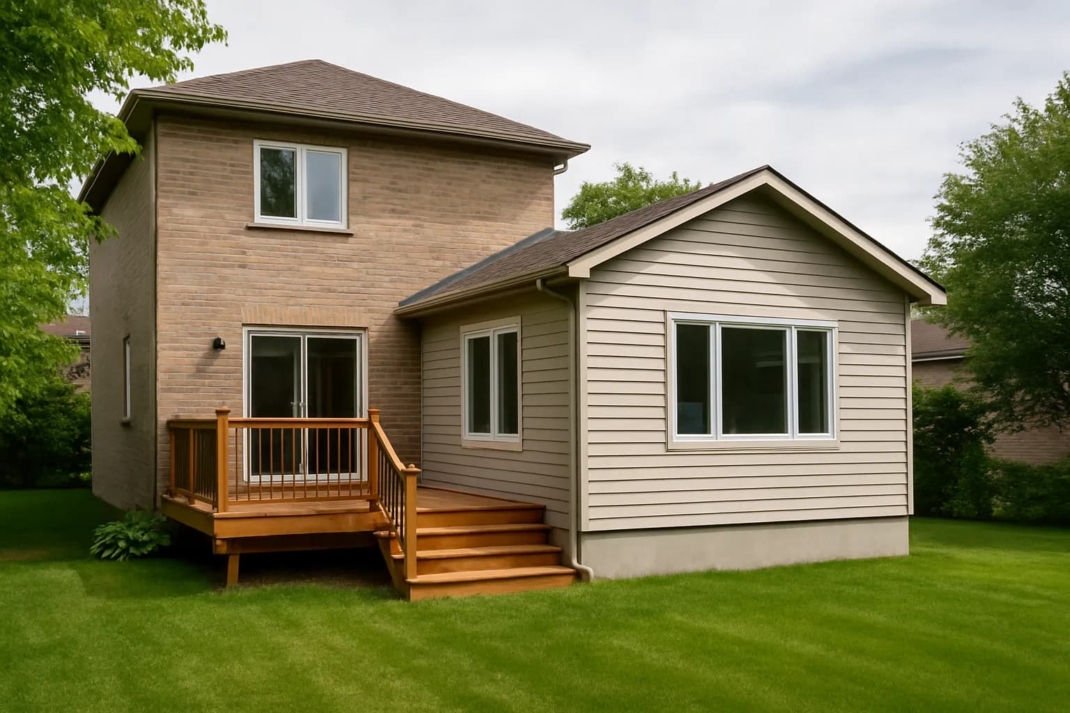 Home extensions installation in Montreal